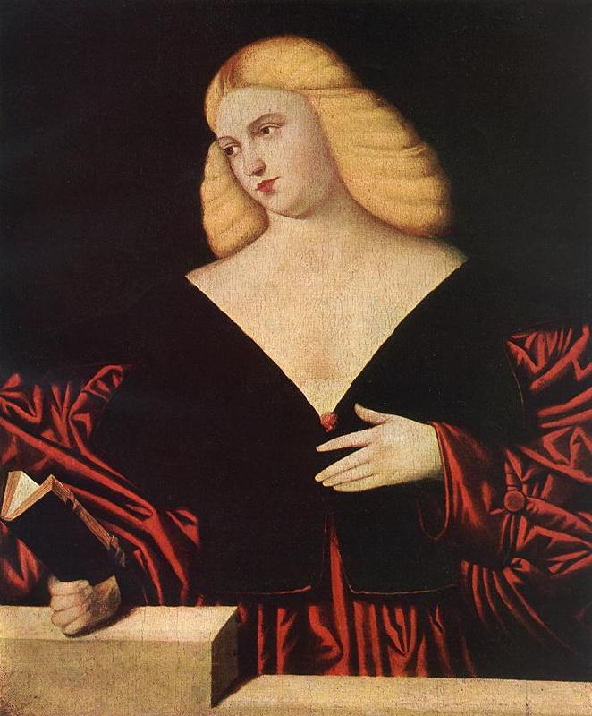 LICINIO, Bernardino Portrait of a Woman t09 China oil painting art